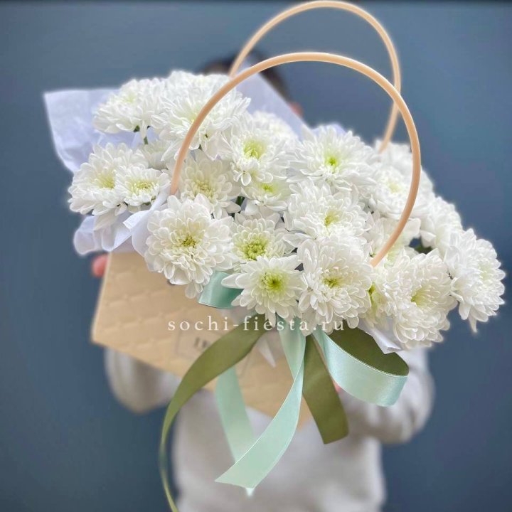 Сумочка с хризантемами в Нижнекамске