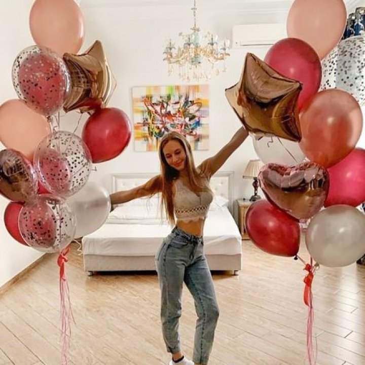 Фонтаны шаров "Селебрити" в Нижнекамске