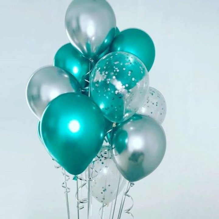 Фонтан шаров "Изумрудный" в Нижнекамске