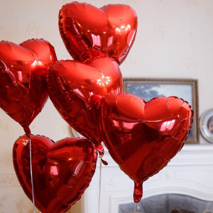 Фольгированный шар "Сердце" в Нижнекамске