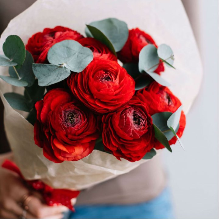 Букет ранункулюсов  в Нижнекамске