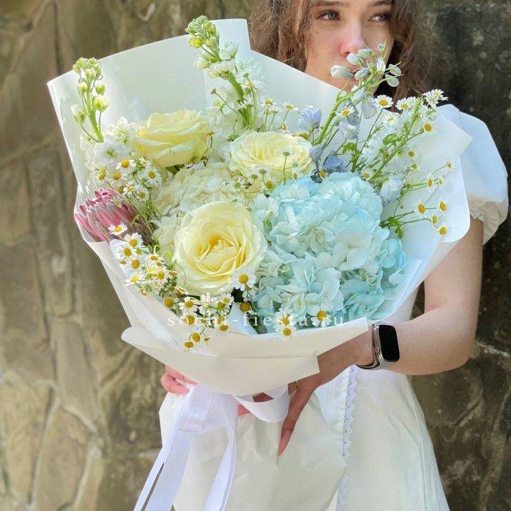 Дизайнерский букет №27 в Нижнекамске