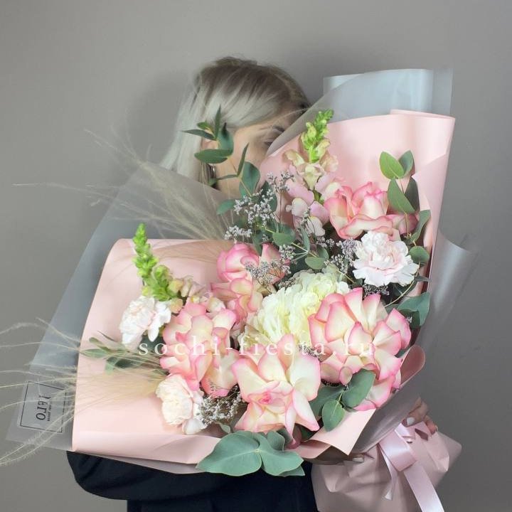  Букет  "Закат для неё" в Нижнекамске