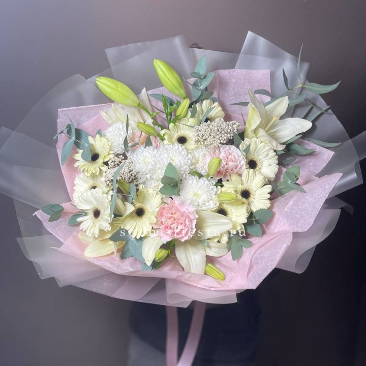 Букет "Нежная савана" в Нижнекамске