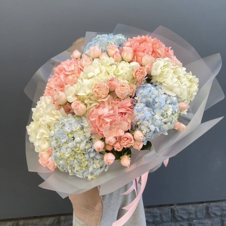 Дуо гортензии и бомбастик в Нижнекамске