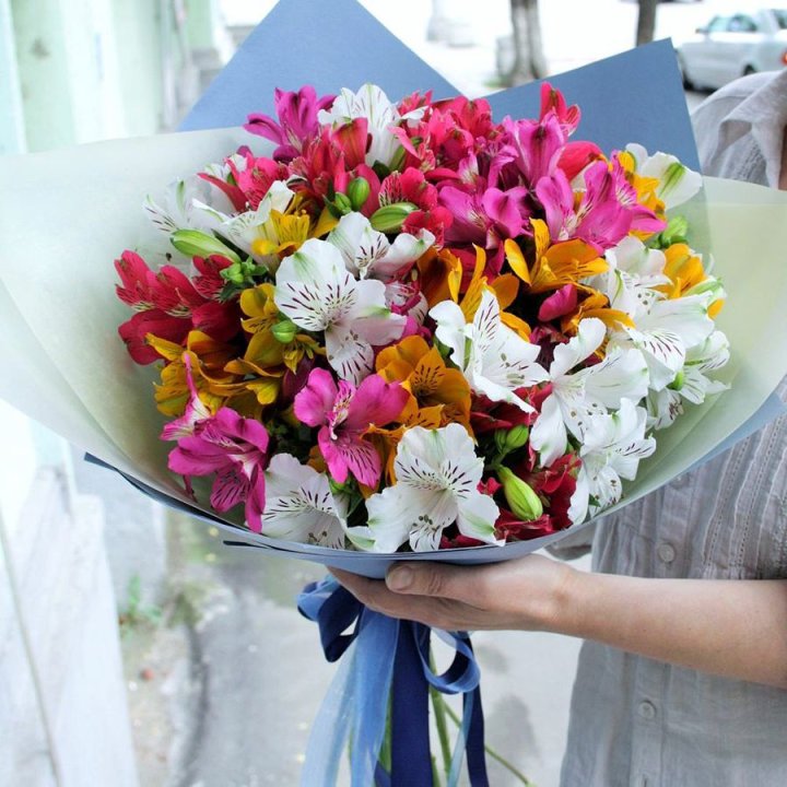 Микс альстромерий в Нижнекамске