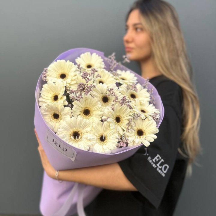 Букет голландских гербер "Лавандер" в Нижнекамске