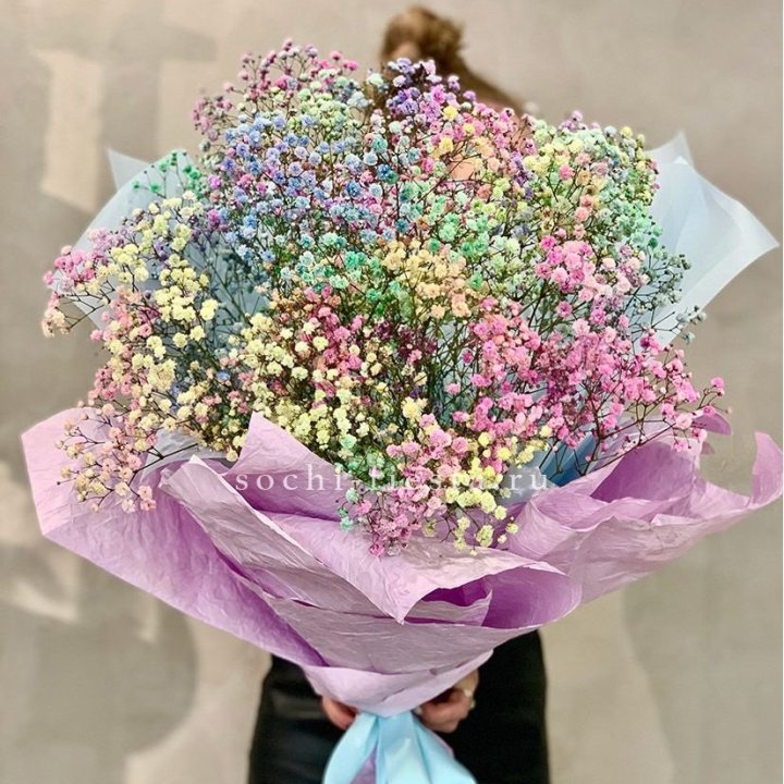 Радужные гипсофилы №2 в Нижнекамске