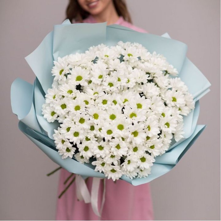  Букет хризантем "Бон-бон" в Нижнекамске
