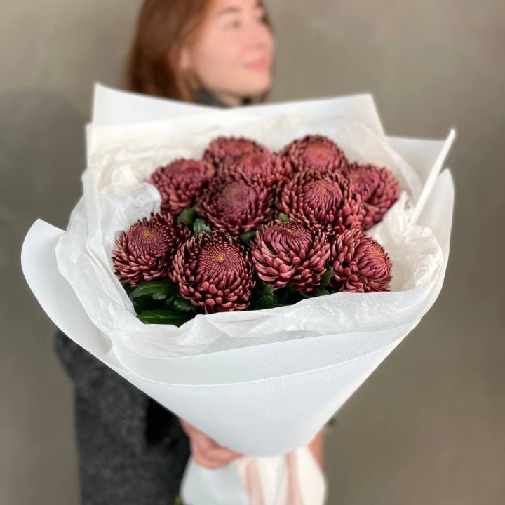 Букет хризантем "Касиопия" в Нижнекамске