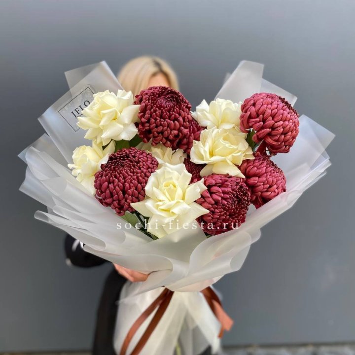 Дуо бигуди и розы в Нижнекамске