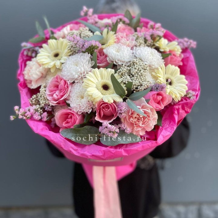 Букет "Нежное послание" в Нижнекамске