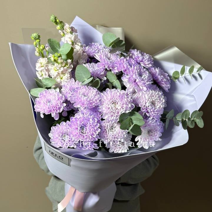 Дуо хризантема и маттиола в Нижнекамске