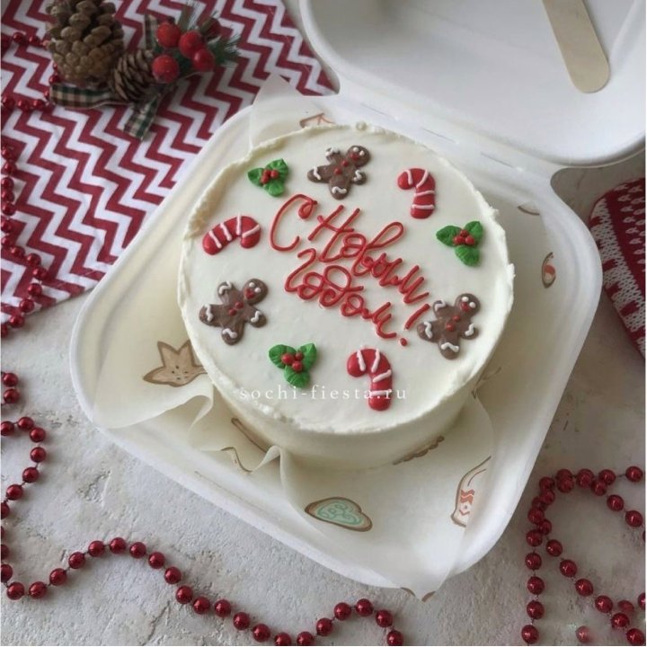 Бенто-торт "С Новым Годом!" в Нижнекамске