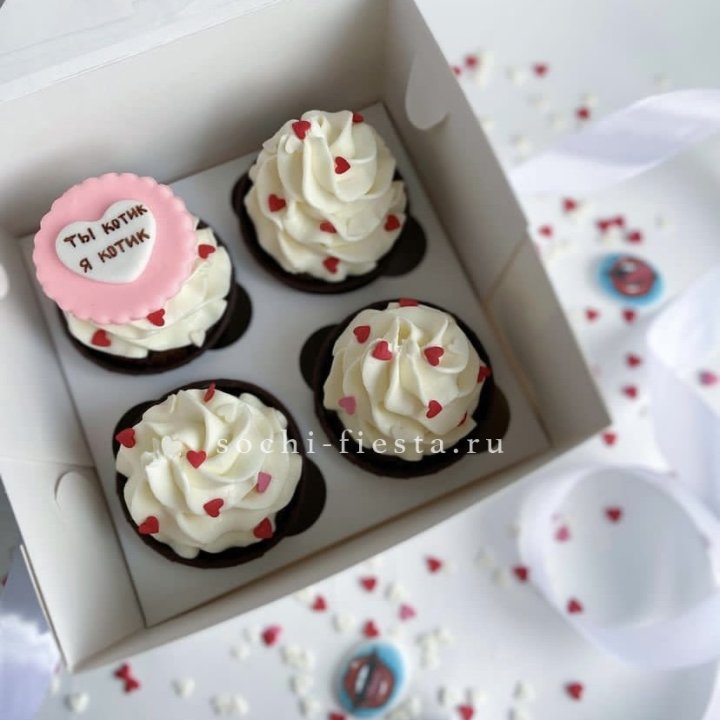 Набор капкейков "Для тебя" в Нижнекамске