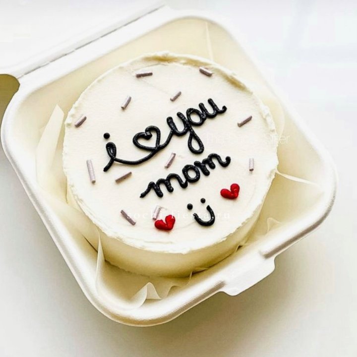 Бенто-торт "Мамочка, я люблю тебя!" в Нижнекамске