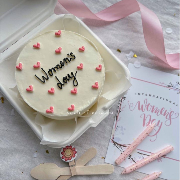 Бенто-торт "Дорогим женщинам"  в Нижнекамске