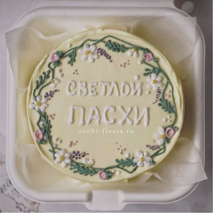 Бенто-торт "Светлой Пасхи" 2 в Нижнекамске