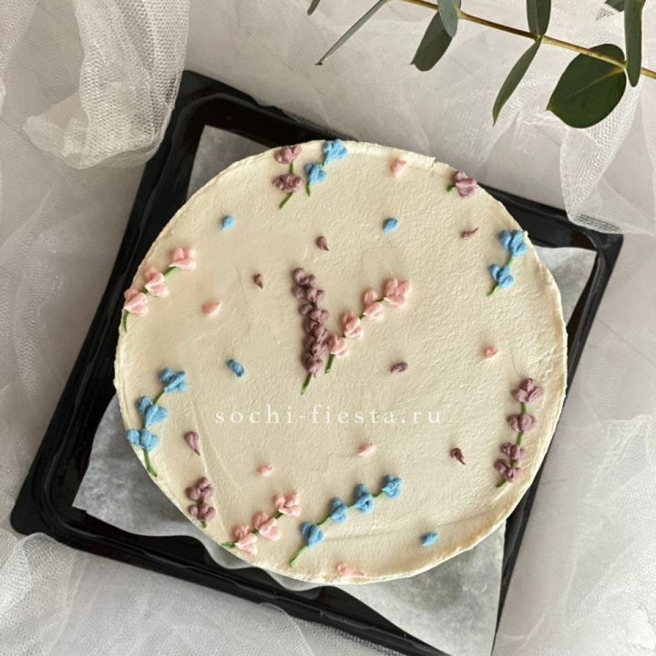 Бенто-торт "Лаванда" в Нижнекамске