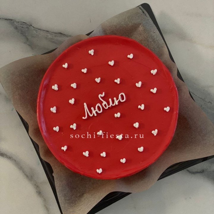 Бенто-торт "Люблю" в Нижнекамске