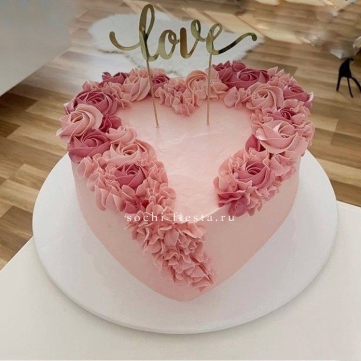 Торт "Сердце" 10 в Нижнекамске