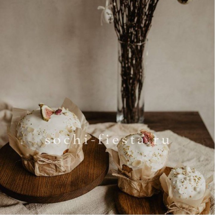 Кулич мини с изюмом в Нижнекамске