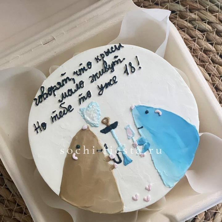 Бенто-торт "Крысы"  в Нижнекамске