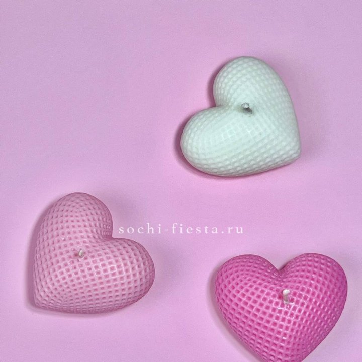 Набор свеч сердец в Нижнекамске