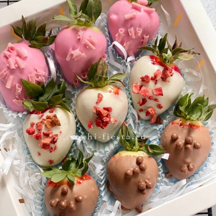Клубника в шоколаде 9 ягод в Нижнекамске