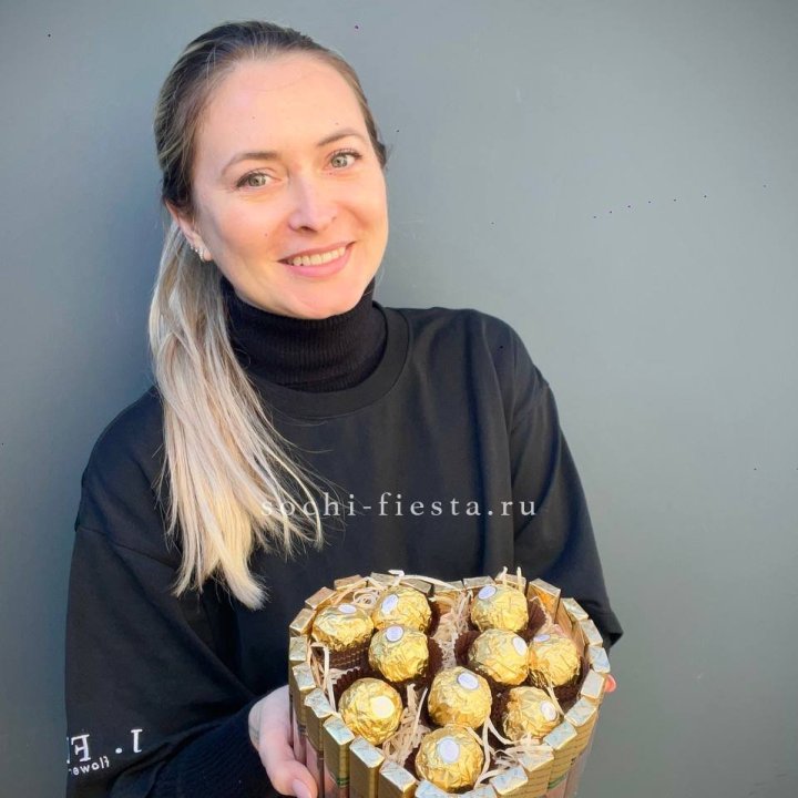 Шоколадный набор Сердце в Нижнекамске