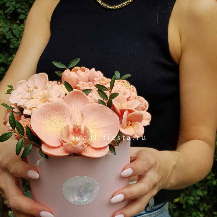 Шоколадный букет Орхидей в Нижнекамске