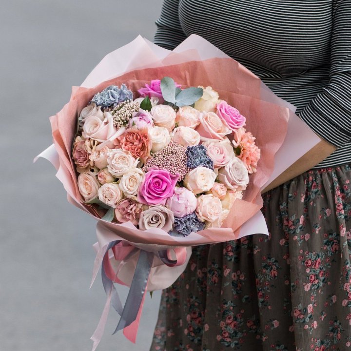 Дизайнерский букет №4 в Нижнекамске