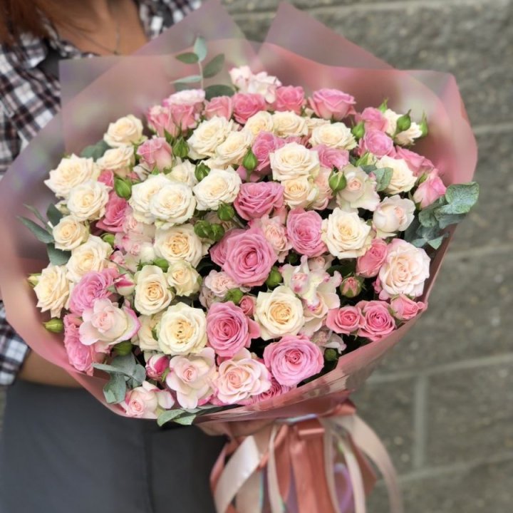 21 кустовая роза в Нижнекамске