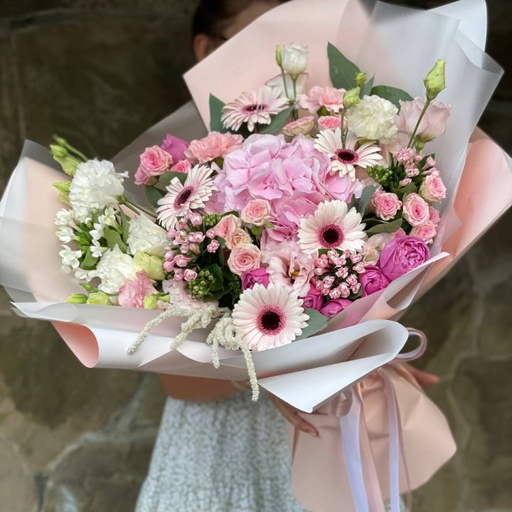 Авторский букет Пич в Нижнекамске