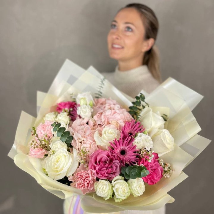 Дизайнерский букет "Мелоди" в Нижнекамске