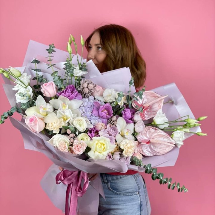 Дизайнерский букет "Вероника" в Нижнекамске