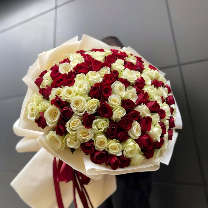 101 высокая импортная роза  в Нижнекамске