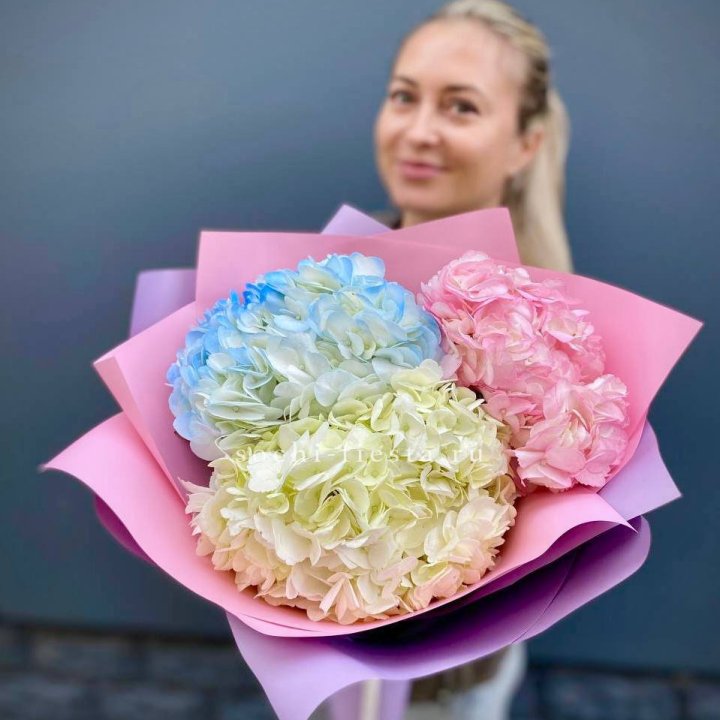 Букет гортензий "Тоника" в Нижнекамске