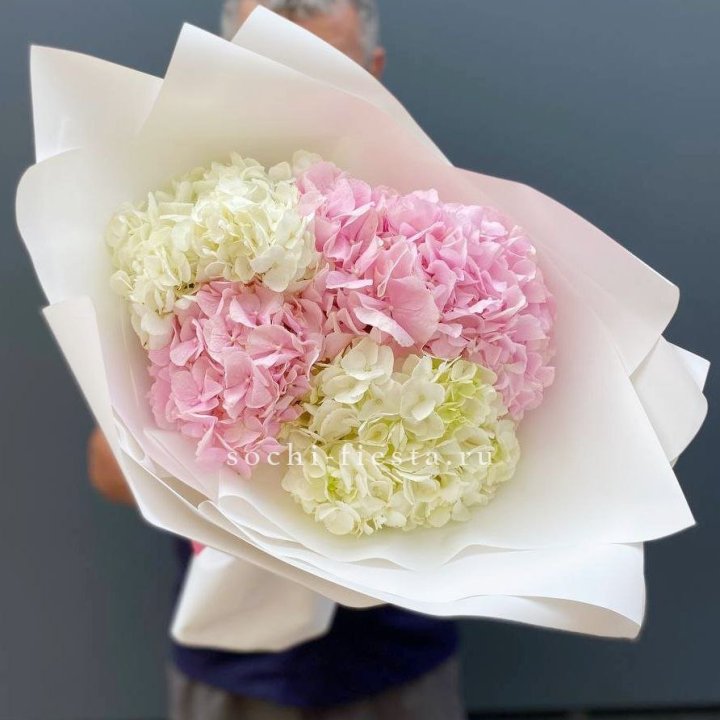 Букет гортензий №5 в Нижнекамске