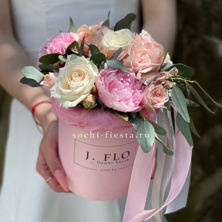 Цветочный бокс Mini №1 в Нижнекамске