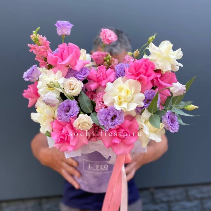 Цветочный бокс "Сиона" в Нижнекамске