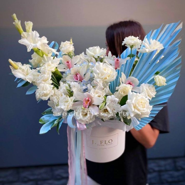 Цветочный бокс №3 в Нижнекамске