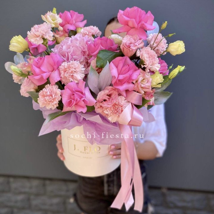 Цветочный бокс "Сальма" в Нижнекамске