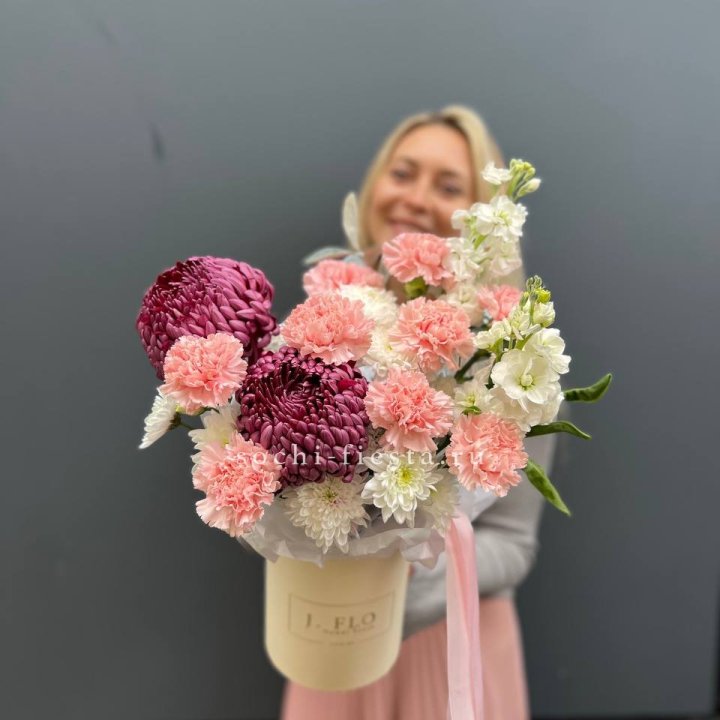 Цветочный бокс №4 в Нижнекамске