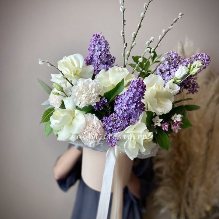 Цветочный бокс "Воскресенье" в Нижнекамске