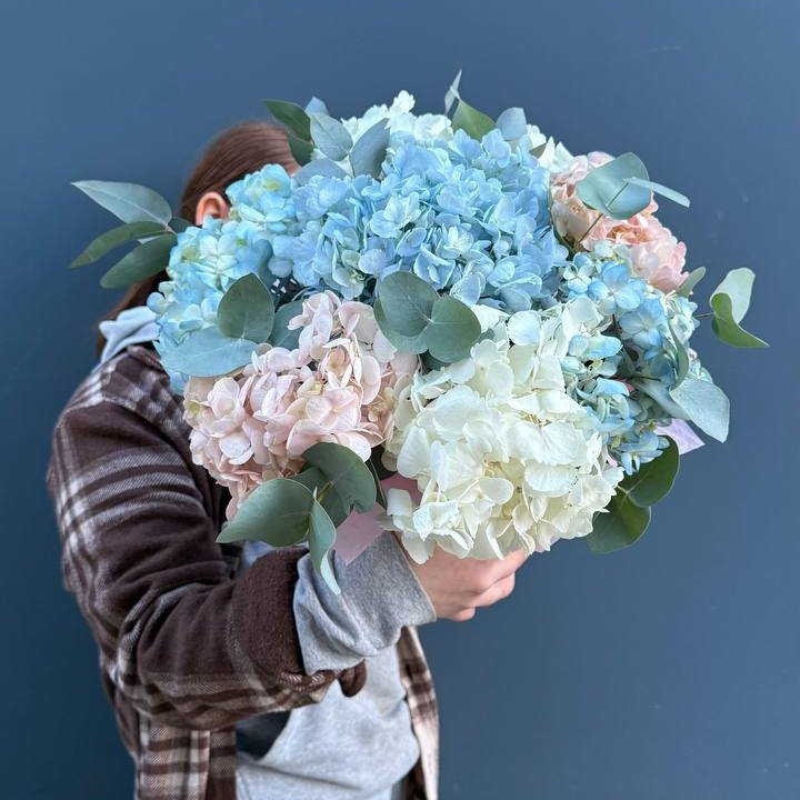 Гортензии в коробочке в Нижнекамске