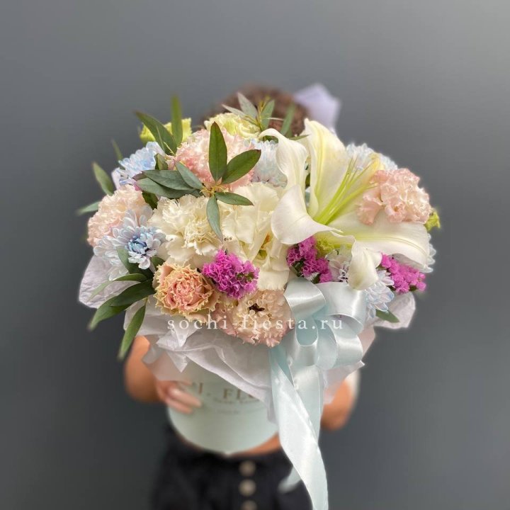 Дизайнерский цилиндр "Лилия" в Нижнекамске