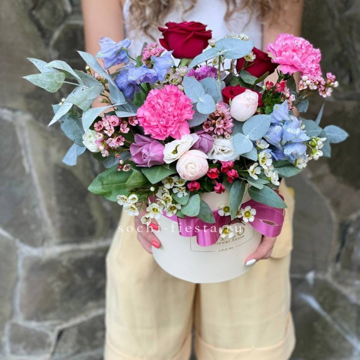 Цветочный бокс №4 в Нижнекамске