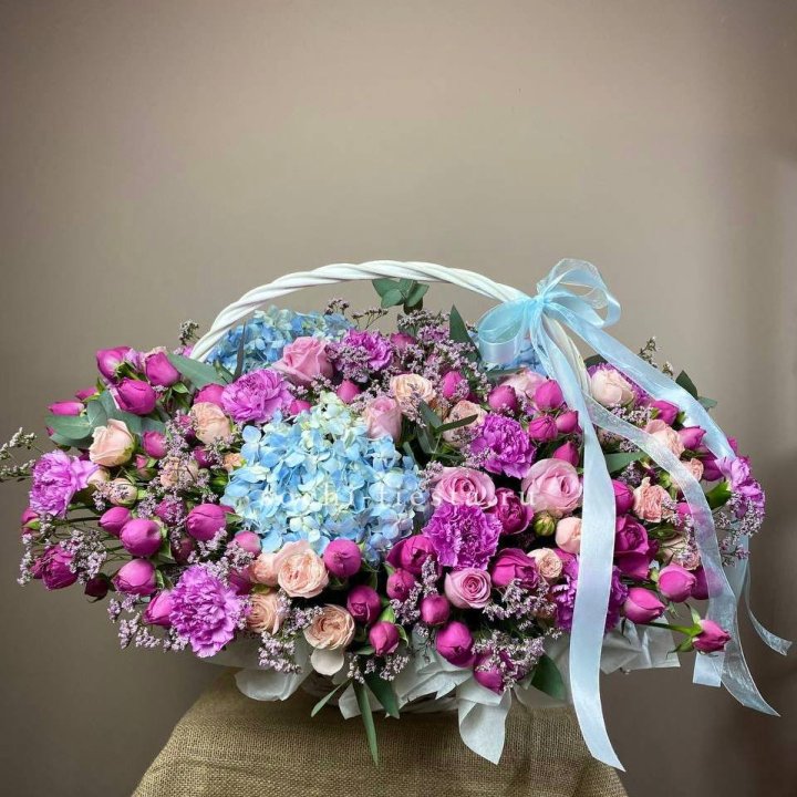 Авторская корзина "Лавандерия" в Нижнекамске