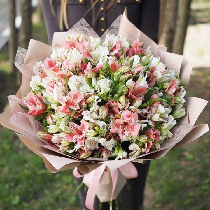 Букет альстромерий "ВАУ" в Нижнекамске